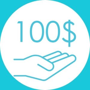 Dons de 100$